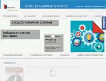 Tablet Screenshot of eda-sudest.fr